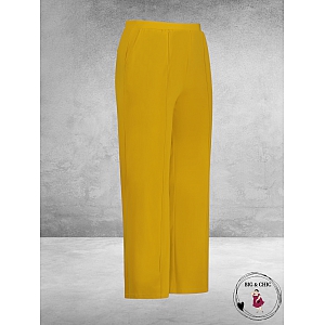 PLUS BASICS Broek/Pants OCHER YELLOW